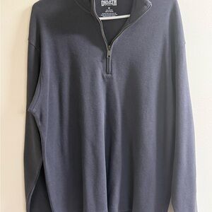 Duluth Trading Co Men's Charcoal Zip-Up Sweater